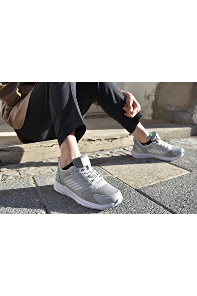 M.P. 231 1106 Comfolite Зручна внутрішня підошва Легкі шнуровані унісекс спортивні кросівки СІРІ