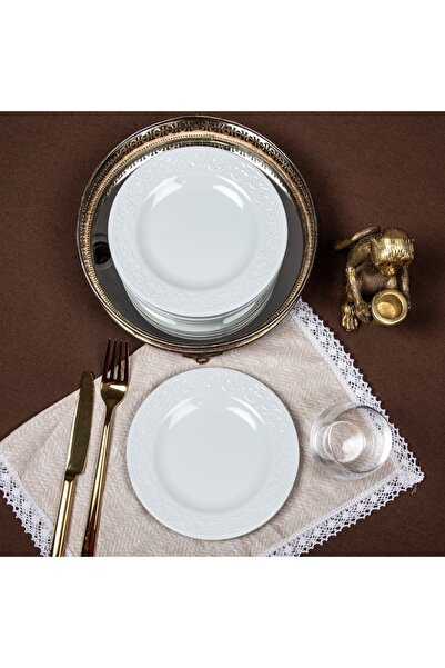 Güral Porselen Spring Branch 6 Pieces 16 cm Dessert Plate