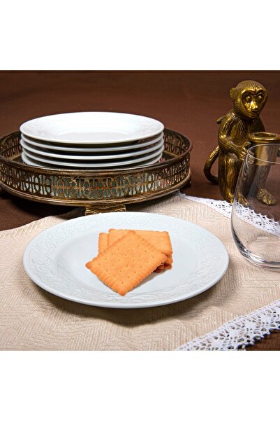 Güral Porselen Spring Branch 6 Pieces 16 cm Dessert Plate