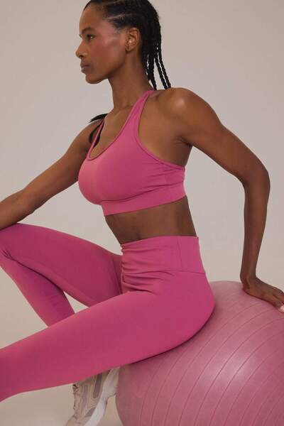DeFacto Fit Crew Neck Bra D7378Ax25Sp