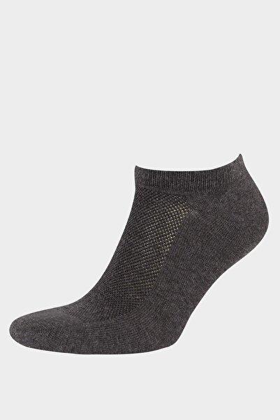 DeFacto Men's 5-Pack Cotton Booties Socks F5276Axns