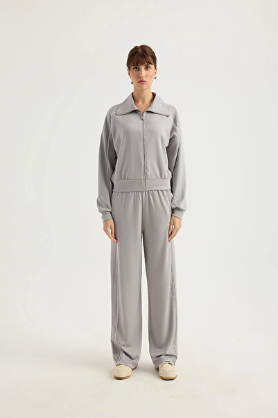 Sevilen Tekstil Women's Double Set with Bias Tape