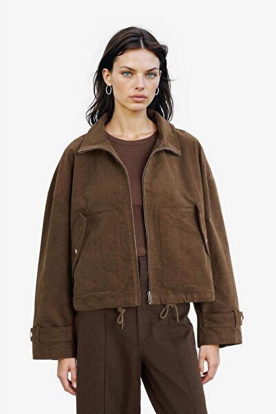 DeFacto Waterproof Regular Fit Cotton Zipper Coat E8692Ax25Au