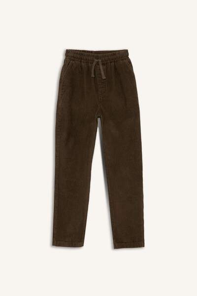 DeFacto Boy's Standard Leg Velvet Trousers G3101A825Wn