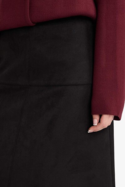 DeFacto A-Line Suede Skirt G3864Ax25Wn