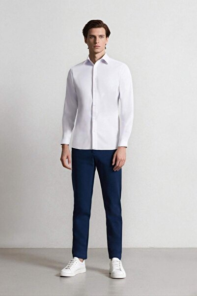 DeFacto Maßgeschneiderte Hose mit geradem Bein und Allround-Stretch C7508AX25SP