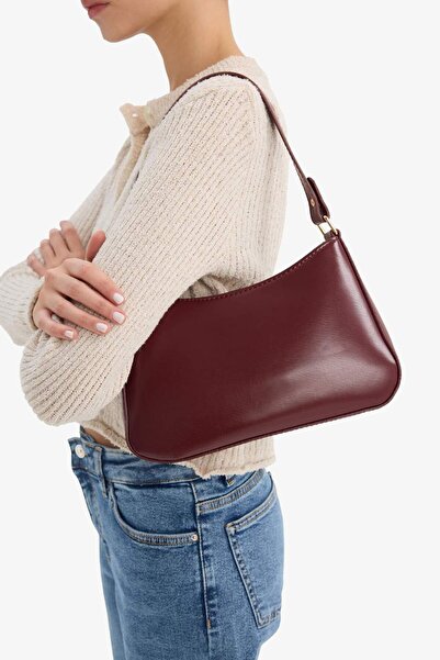 DeFacto Women's Faux Leather Shoulder Bag E6967Axns