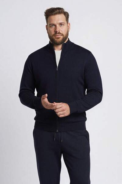 DeFacto Светр на блискавці зі стоячим коміром на блискавці C8158ax24au Светр на блискавці зі стоячим коміром C8158ax24au