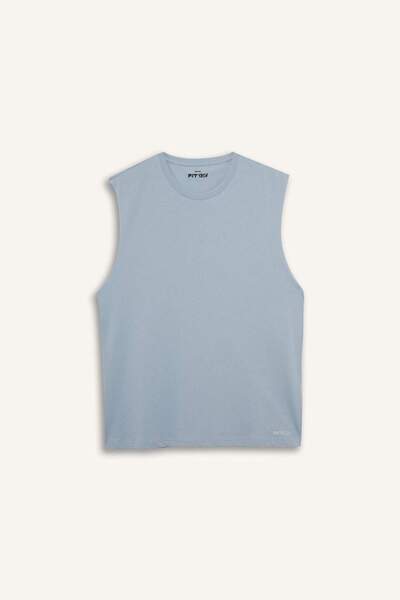 DeFacto DeFactoFit Boxy Fit Μπλουζάκι Σπορ Αθλητή με Στρογγυλό Λαιμό A1821AX25HS