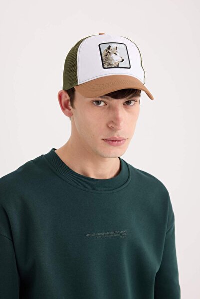 DeFacto Men's Cotton Cap Hat