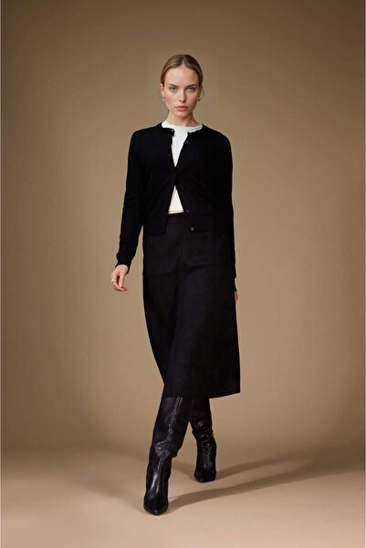 DeFacto A-Line Suede Skirt G3864Ax25Wn