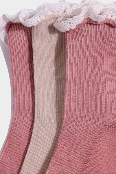 DeFacto 2-teilige Baumwollsocken für Damen G2933AXNS