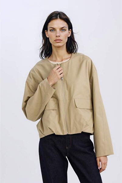 DeFacto Waterproof Pocket Zippered Lightweight Coat E3377Ax25Sp