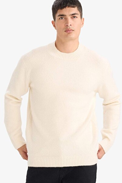DeFacto Relax Fit Crew Neck Knitwear Sweater E8390Ax25Cw