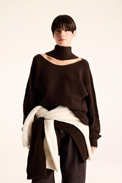 DeFacto Coool Regular Fit Boat Neck Sweater G5652Ax25Wn