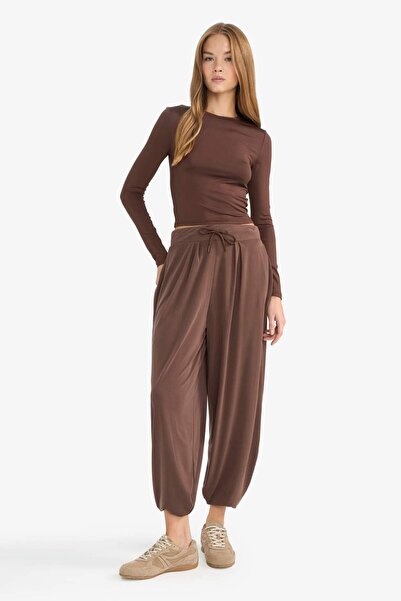 DeFacto Oversize Wide Fit Modal Pants F9408Ax25Hs
