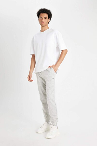 DeFacto Τσέπες με κανονική εφαρμογή Basic ίσια μέση με κορδόνι ελαστικό πόδι D4416AX25SP