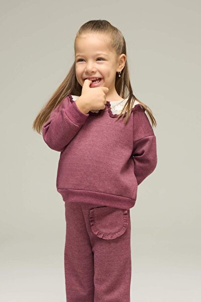 DeFacto Φούτερ με μεγάλο γιακά για κοριτσάκια G4157A525AU