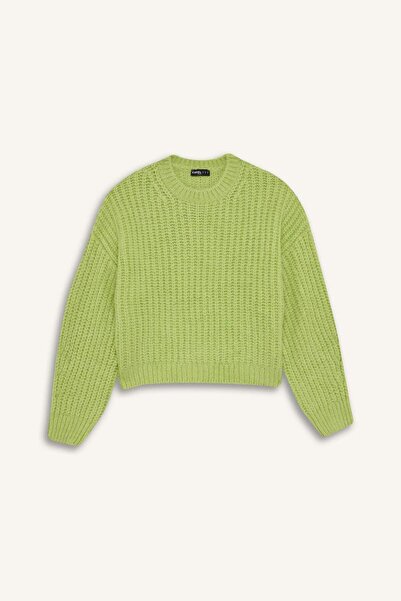 DeFacto Πουλόβερ Coool Oversize Fit Crew Neck