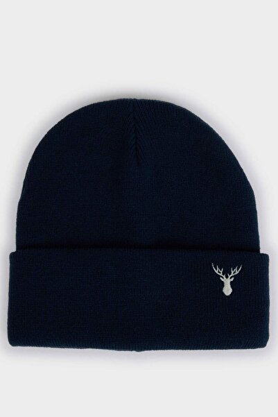 DeFacto Ανδρικό πλεκτό με θέμα την Πρωτοχρονιά Beanie A6630AX24WN