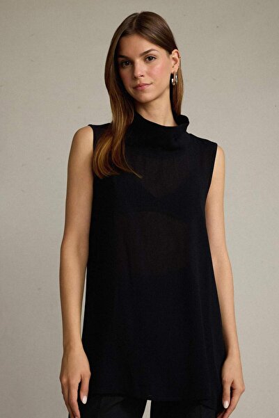 DeFacto Αμάνικη μπλούζα Relax Fit ζιβάγκο Twill G0239AX25SM