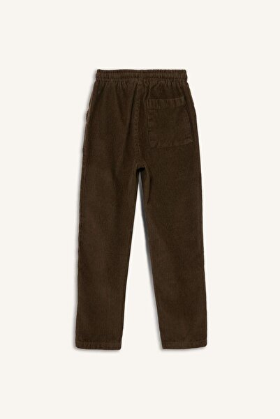 DeFacto Boy's Standard Leg Velvet Trousers G3101A825Wn