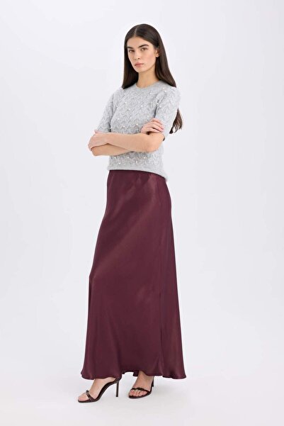 DeFacto Μίντι φούστα με κανονική μέση σε γραμμή Α B1867AX24AU