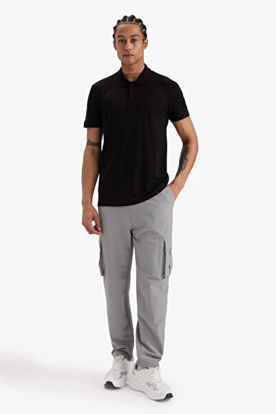 DeFacto Defactofit Slim Fit Tight Fit Polo Neck Sportsman Short Sleeve Pique T-Shirt D9779Ax25Sp