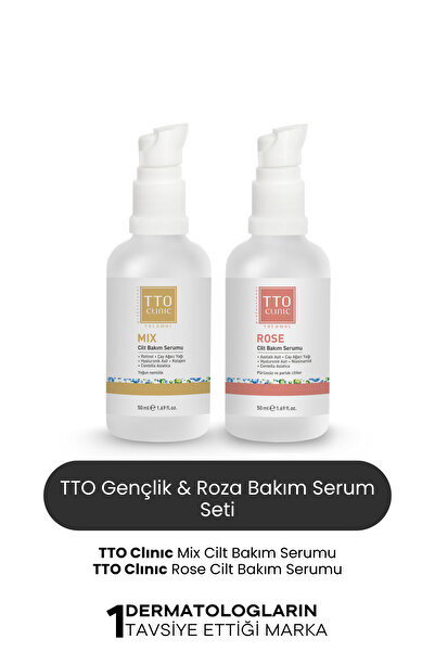 TTO Gençlik Ve Rose Serumu 2'li Set