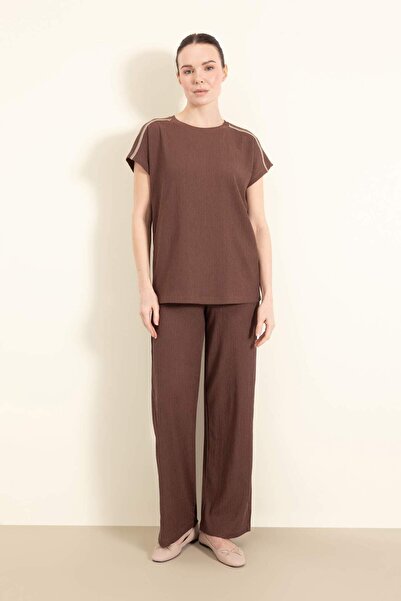 DeFacto Tričko Regular Fit Crew s krátkým rukávem E1639Ax25Sp