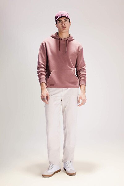 DeFacto Gabardine Trousers Wide Leg Straight Leg with Pockets B9365Ax23Wn