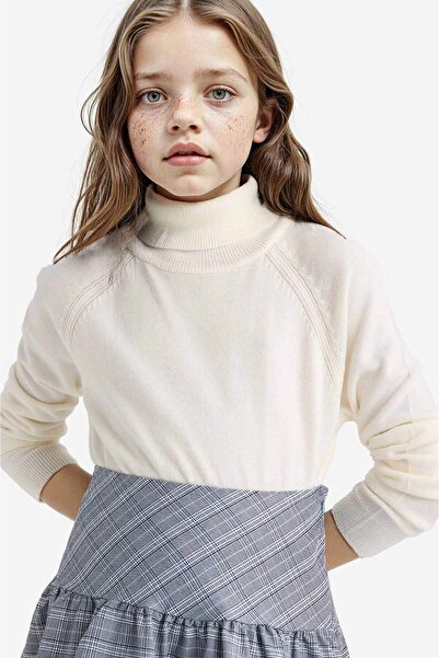 DeFacto Πουλόβερ με ζιβάγκο για κορίτσια R1953A623WN