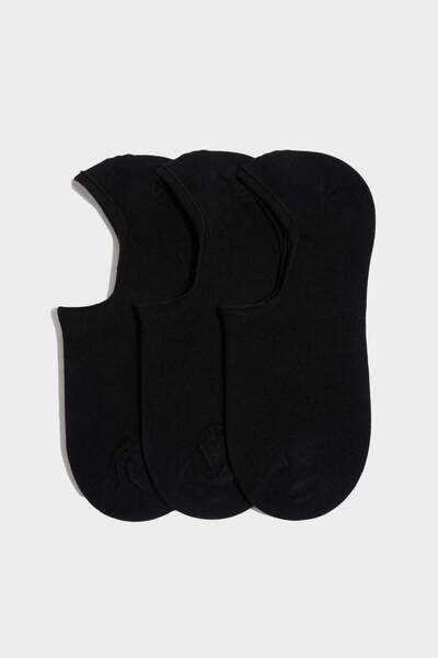 DeFacto Herren 3-tlg. Basic Plain Babet Socken K5310az21sp