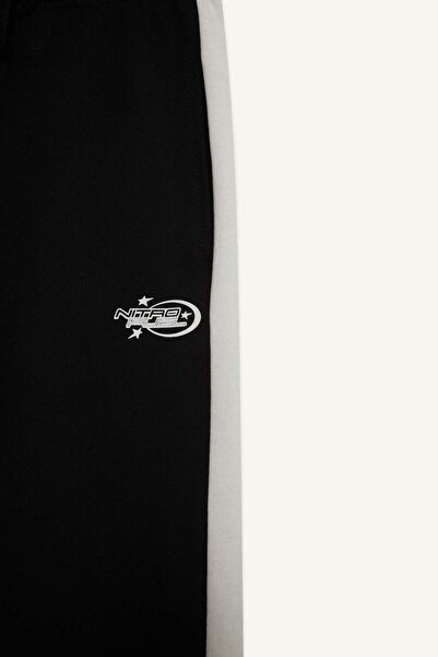 DeFacto Αγόρι με ελαστική μέση εμπριμέ Jogger Sweatpants F2179A825AU