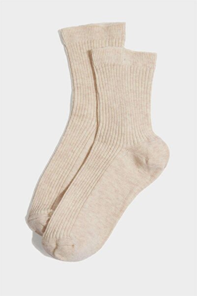 DeFacto 5-пакет дълги памучни чорапи за момичета G0236A8NS