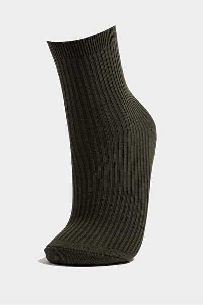 DeFacto 5-пакет дълги памучни чорапи за момичета G0236A8NS