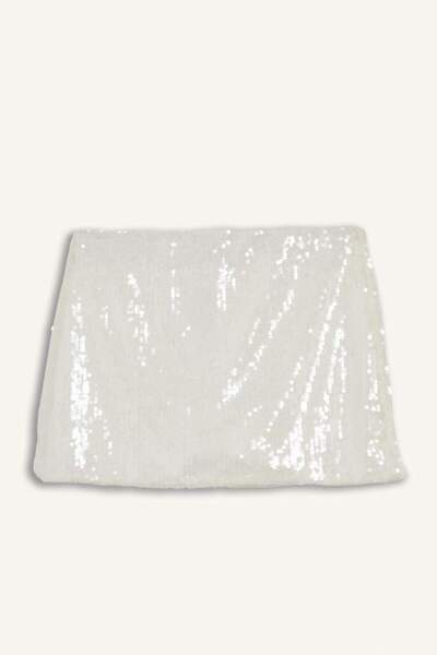 DeFacto Coool Normal Bell Sequined Fabric Mini Skirt G3396Ax25Au