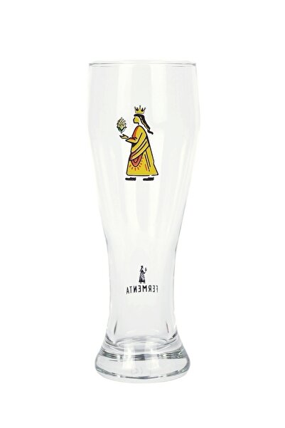 Fermenta زجاجة زيلدا من تينيدوس، كأس بيرة زجاجي