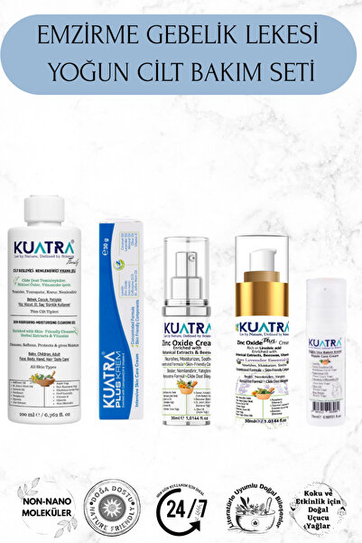 KUATRA Emzirme-pişik- Gebelik Lekesi- Yoğun Cilt Bakım Seti- Cildin Sevdiği G...
