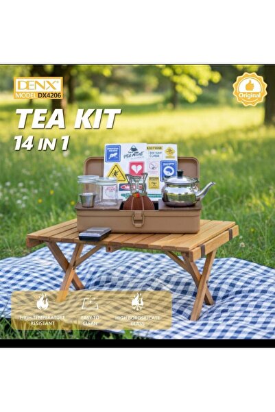 Denx 14-in-1 Complete Tea Set — For all tea lovers at home and on the go DX4206
