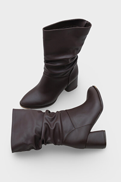 Capone Outfitters Γυναικείες μπότες Marlie με στρογγυλή μύτη