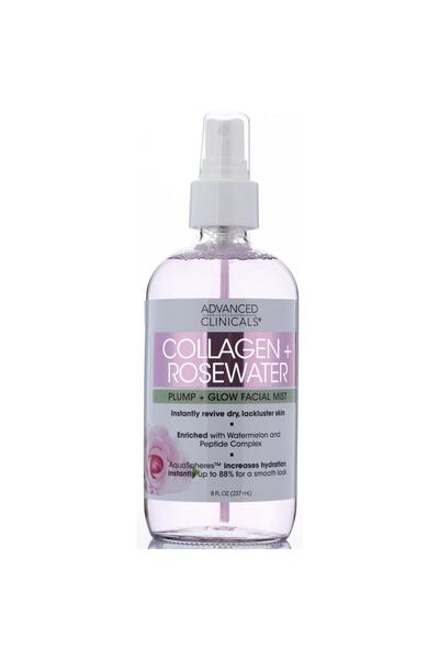 Advanced Clinicals Collagen Rosewater Yüz Spreyi 237ML