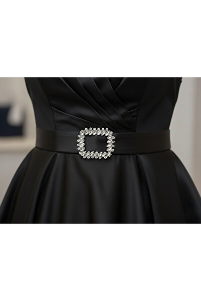 Estilo Lingerie Κρυστάλλινη πέτρα σε ασημί χρώμα Πόρπη για βραδινό φόρεμα, Σχεδιαστική πόρπη για ζώνη, Αξεσουάρ βραδινού φορέματος