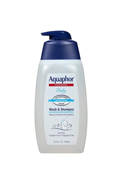 Aquaphor Cleansıng Bayb Wash & Shampoo Natural Chamomıle Essence 500 ml