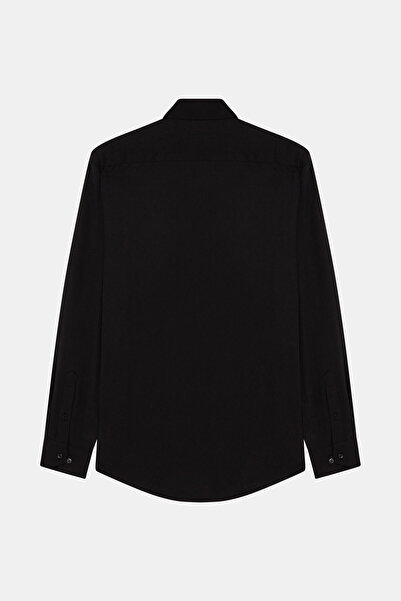 W Collection Black Soft Collar Shirt