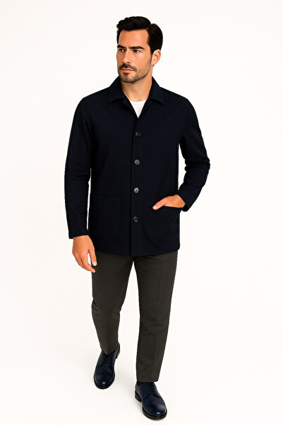 BLU Cotton Gömlek Ceket