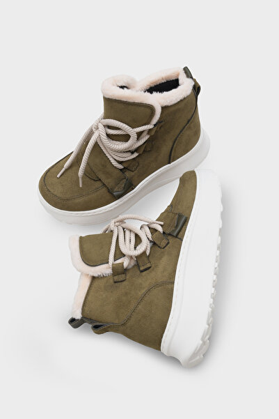 Capone Outfitters Γυναικείες μπότες Agatha Furry