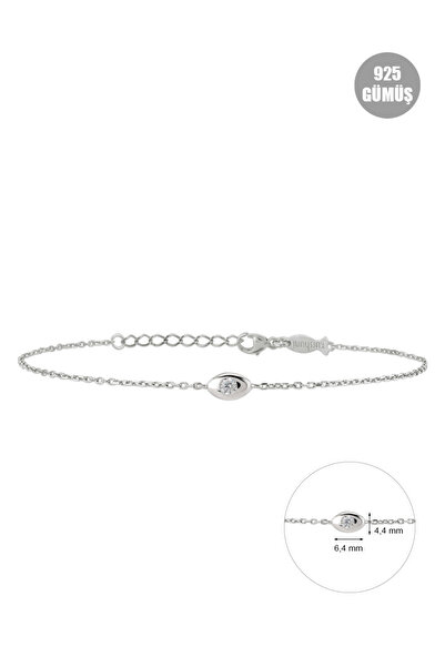 KURSHUNI Göz, 925 Ayar Gümüş Bileklik., "tüm Gözler Senin Üzerinde!"