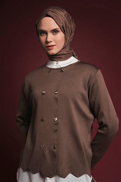 Armine Asymmetrical Cut Skirted Knitwear Set (Slim-Fit)