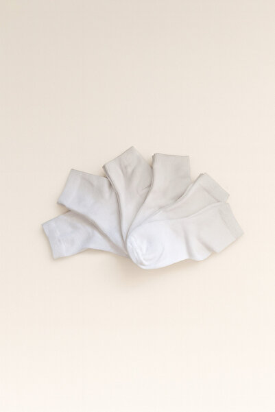 hefox 6 чифта безшевни памучни чорапи с половин крачол за момчета - с пръсти